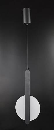 Люстра стельова LED AA229 Чорний 65-180х6х20 см. Киев - изображение 1