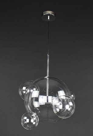 Люстра стельова LED AA397-300+4-cr Бронза 50-180х51х51 см. Киев - изображение 1
