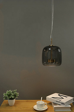 Люстра стельова LED BS11/1-k Латунь 45-150х22х22 см. Киев - изображение 1