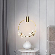 Люстра стельова LED C1201-2-k Золото 45-100х23х33 см. Киев
