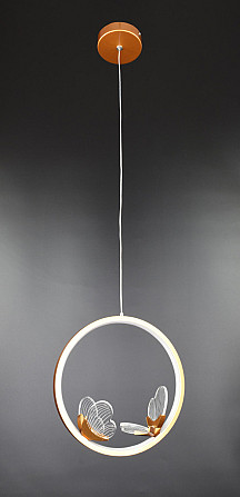Люстра стельова LED C18-gd Золото 35-200х25х10 см. Киев - изображение 1