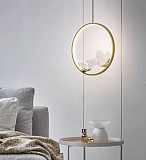 Люстра стельова LED C18-gd-k Золото 35-200х25х10 см. Киев