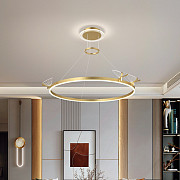 Люстра стельова LED C18/700-gd-k Золото 40-170х70х70 см. Киев