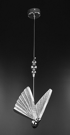Люстра стельова LED CA02/1-ch Хром 30-120х22х16 см. Киев - изображение 1