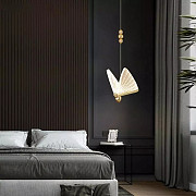 Люстра стельова LED CA02/1-gd-k Золото 30-120х22х16 см. Киев