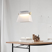 Люстра стельова LED CO7-FR-k Білий 30-150х21х10 см. Киев
