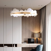 Люстра стельова LED D1005/600-k Бронза 20-120х60х60 см. Киев