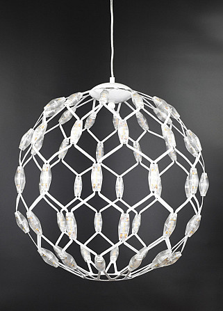Люстра стельова LED D1289/500-wh Білий 65-250х50х50 см. Киев - изображение 1