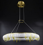 Люстра стельова LED D236-650 Латунь 30-140х65х65 см. Киев