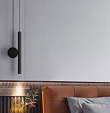 Люстра стельова LED DE3C/1-bk-k Чорний 33-188х12х30 см. Киев