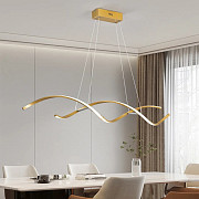 Люстра стельова LED H18L-1000-gd-k Золото 25-100х14х103 см. Киев