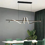 Люстра стельова LED H24L-1200-bk-k Чорний 30-110х20х100 см. Киев