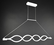 Люстра стельова LED H33L-1000-wh Білий 30-110х6х102 см. Киев