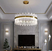 Люстра стельова LED J881/500-gd-k Золото 30-170х50х50 см. Киев