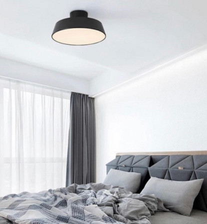 Люстра стельова LED MD7057/400-bk-k Чорний 15х40х40 см. Киев - изображение 1