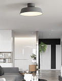 Люстра стельова LED MD7057/400-gr-k Сірий 15х40х40 см. Киев
