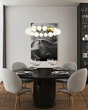 Люстра стельова LED MJ10-800-k Латунь 30-150х82х82 см. Киев
