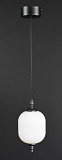 Люстра стельова LED MJ23/1-wh-gr Чорний 30-170х13х13 см. Киев