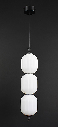 Люстра стельова LED MJ23/3-wh-gr Чорний 60-200х13х13 см. Киев - изображение 1