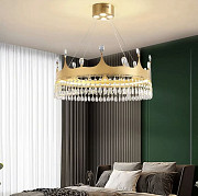 Люстра стельова LED NO10-600-k Золото 40-130х60х60 см. Киев