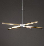 Люстра стельова LED NO7-wh-k Білий 65-115х35х86 см. Киев