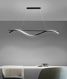 Люстра стельова LED NO8-1000-bk-k Чорний 30-160х10х100 см. Киев