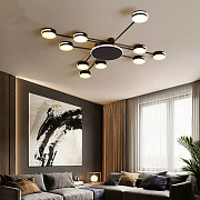 Люстра стельова LED R88/10-bk-k Чорний 10х100х100 см. Киев