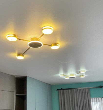 Люстра стельова LED R88/4-wh-k Білий 7х64х82 см. Київ - изображение 1