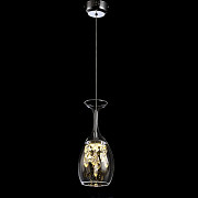 Люстра стельова LED SG2/1-k Хром 30-150х13х13 см. Киев