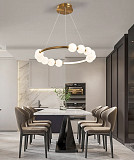 Люстра стельова LED SG33-600-k Латунь 25-140х62х62 см. Киев