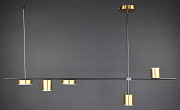 Люстра стельова LED SG39/5-bk-ab Чорний 42-72х12х122 см. Киев