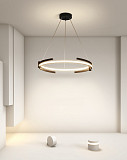 Люстра стельова LED SGA18-800-bk-k Чорний 40-200х80х80 см. Киев