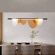 Люстра стельова LED SGA21-1000-am-k Чорний 30-215х100х100 см. Киев