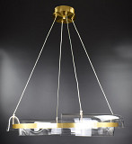 Люстра стельова LED SGA24-600 Латунь 30-150х60х60 см. Киев