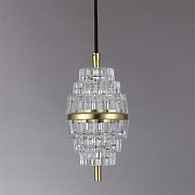 Люстра стельова LED SGA9-k Латунь 30-200х11х11 см. Киев
