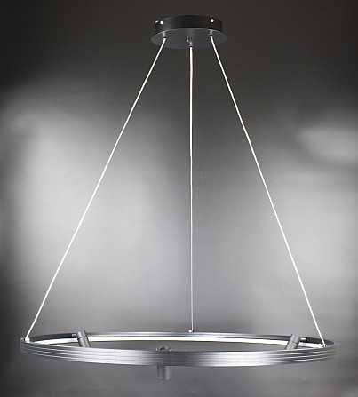 Люстра стельова LED SGJ6-1000-bk Чорний 35-180х100х100 см. Київ - изображение 1