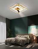 Люстра стельова LED з пультом 310-500*500-k Золото 15х50х50 см. Киев