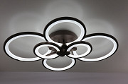 Люстра стельова LED з пультом A2280/2+2+2-cf Коричневий 12х58х80 см. Киев