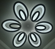Люстра стельова LED з пультом A2309/6-wh Білий 9х62х62 см. Київ