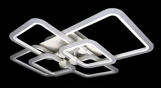 Люстра стельова LED з пультом A2503/2+2+2-wh Білий 12х59х80 см. Киев - изображение 1