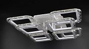 Люстра стельова LED з пультом A2517/4+4XS-wh Білий 11х46х46 см. Киев