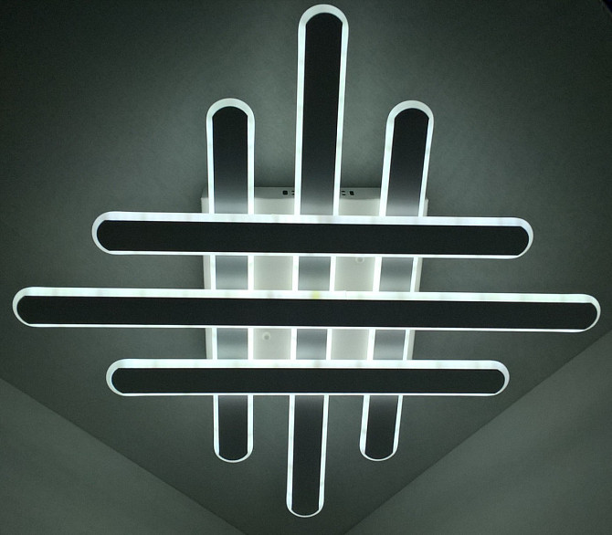 Люстра стельова LED з пультом A6206/6-wh Білий 8х54х71 см. Киев - изображение 1
