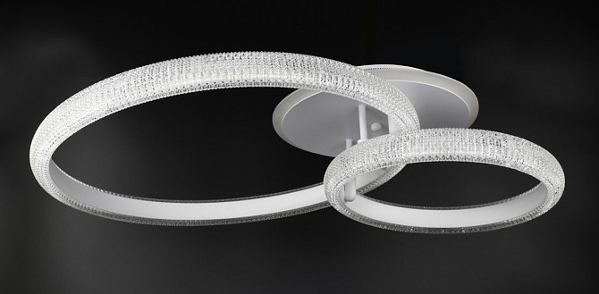Люстра стельова LED з пультом A77012/2B-RGB-wh Білий 15х53х72 см. Киев - изображение 1