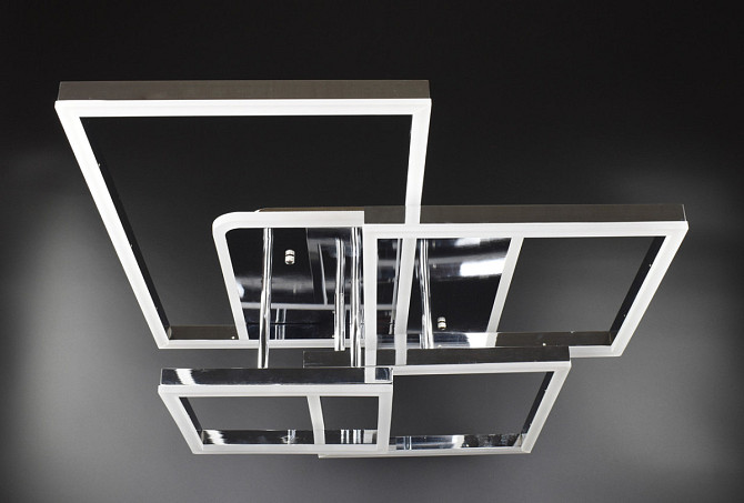 Люстра стельова LED з пультом A9040/4-RGB-ch Хром 17х56х71 см. Киев - изображение 1