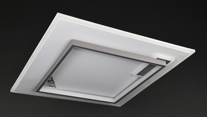 Люстра стельова LED з пультом MJ46-500*500-wh Білий 6х50х50 см. Киев - изображение 1