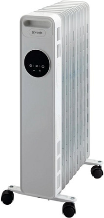 Масляний радіатор Gorenje OR2000E 2000 Вт білий Київ - изображение 1