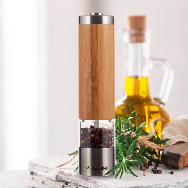 Млин електричний для спецій Kamille KM-7063 21х5 см Київ - изображение 1