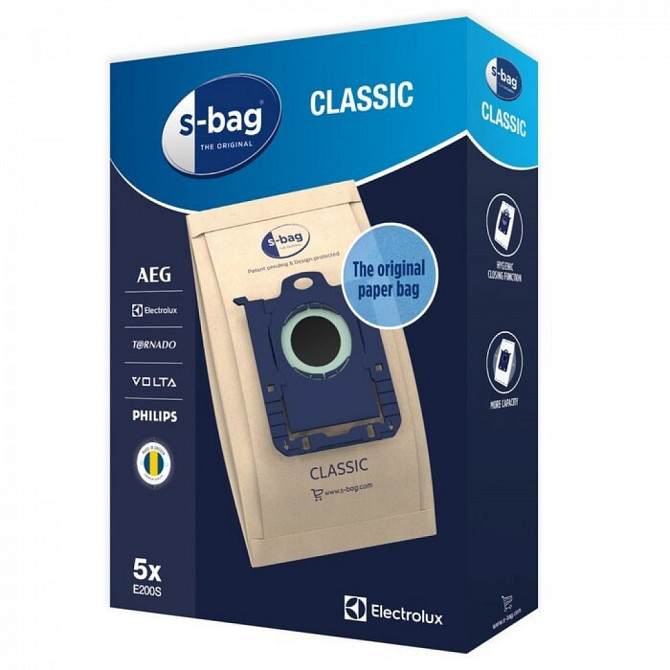 Мішки для пилососу Electrolux E200S 5 шт/уп Киев - изображение 1