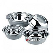 Миска з нержавіючої сталі Kamille KM-4306 20 см Киев