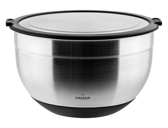 Миска з нержавіючої сталі Vinzer VZ-50344 4 л Киев - изображение 1